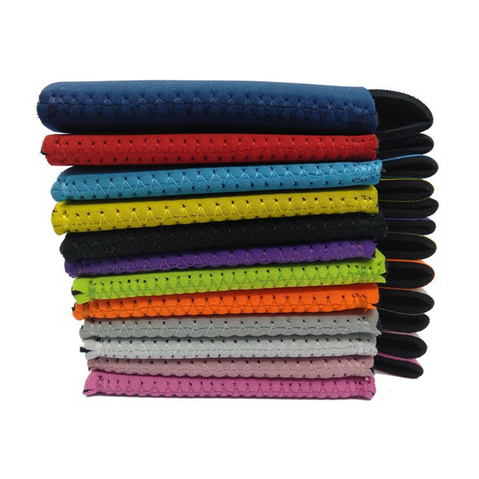 10Pcs 12oz Foldable Blank Can Beer Cooler Sleeves for Wedding Birthday Party