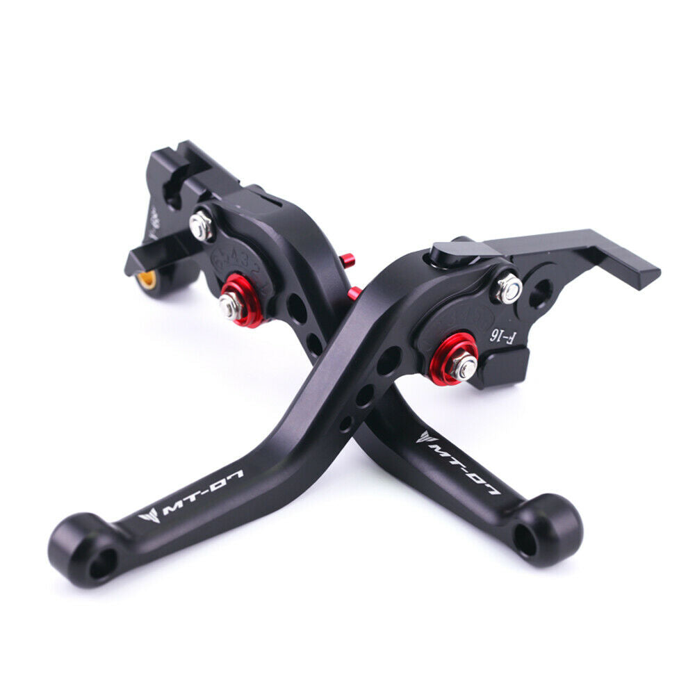 Short Brake Clutch Levers For YAMAHA MT-07 MT 07 MT07 2014-2020 15 16 17 18 19