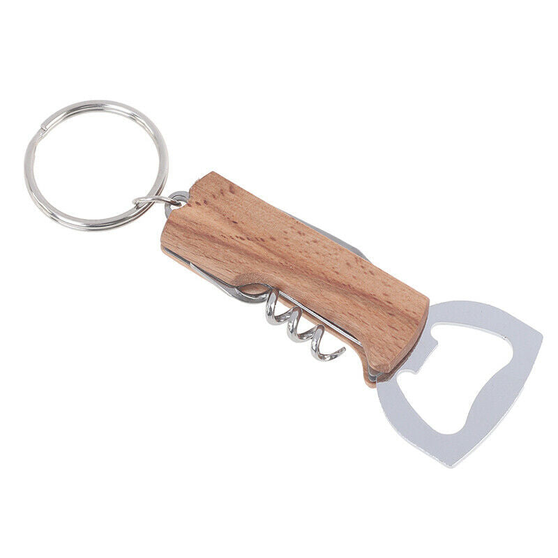 Wooden Hotel Flat Board Speed Wood Bottle Opener Home Beer Cap Wooden CoverFCA
