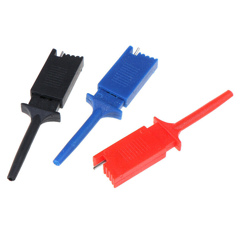 10pcs Test Hooks Clips for Measuring Instrument Test Clip Flat H DD