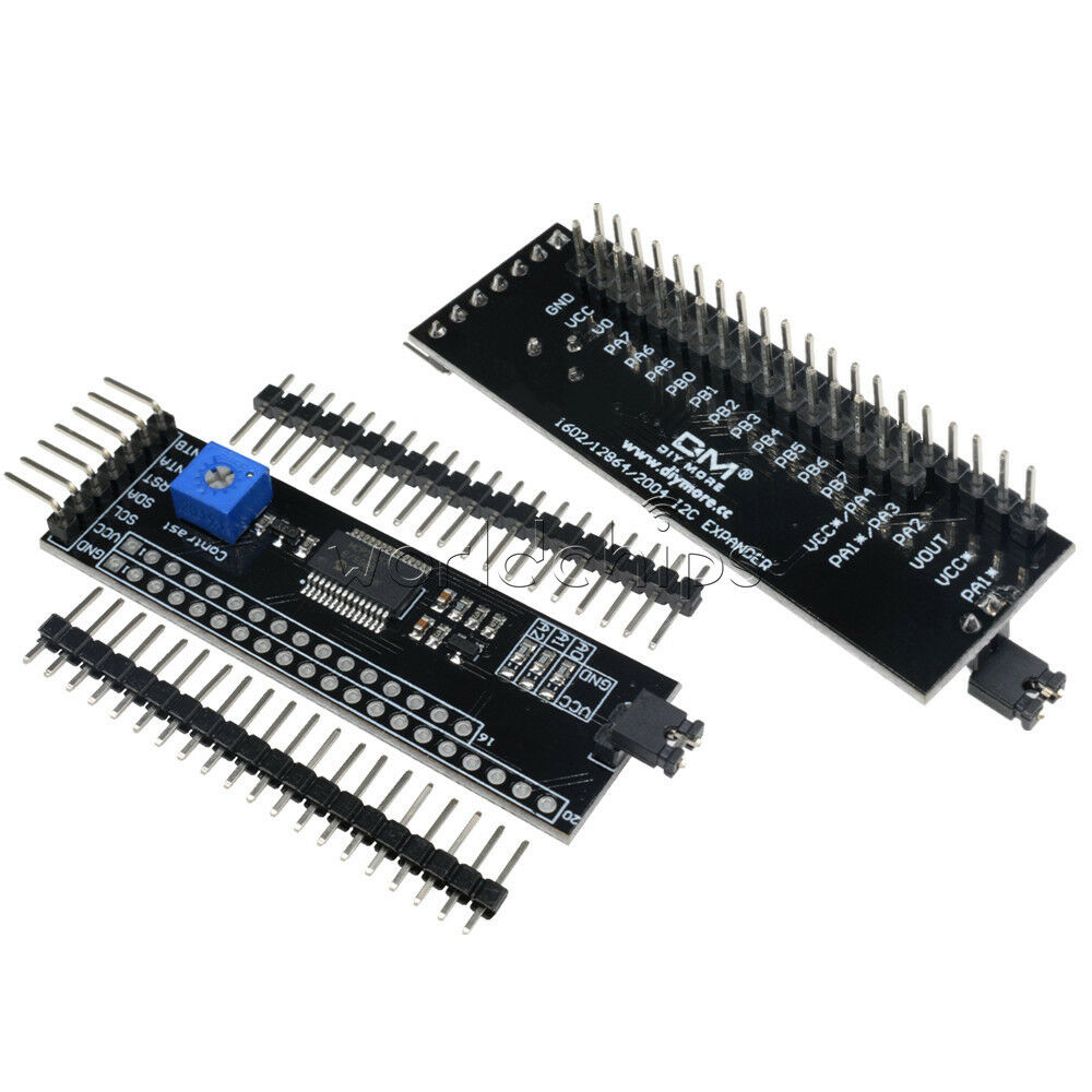 IIC/I2C Serial Interface MCP23017 1602/2004/12864 Arduino 5V LCD Expander Module