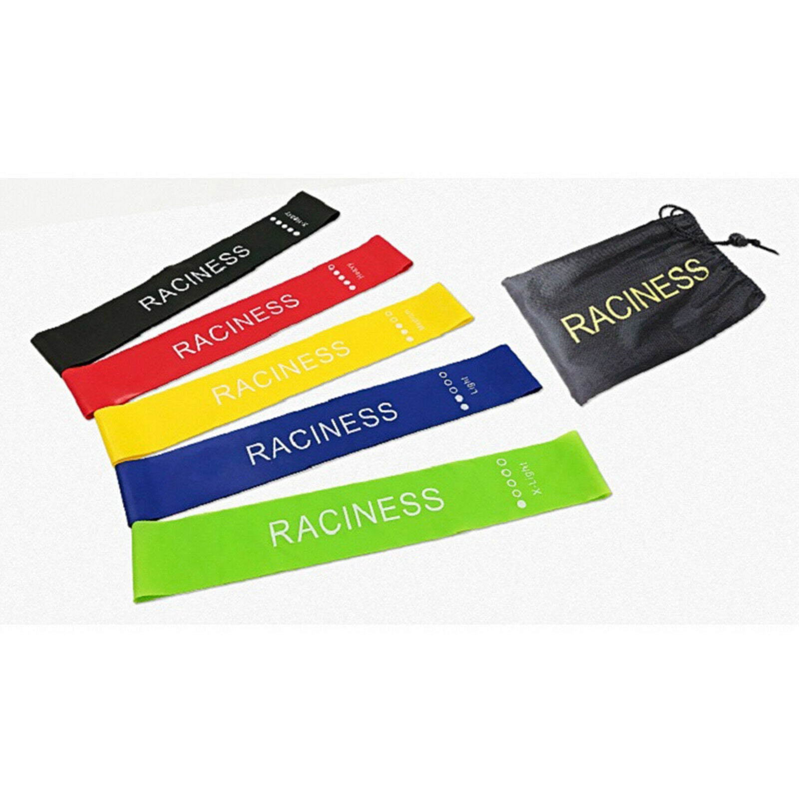 5pcs Resistance Bands Physical Gym Fitness Training Bands Fitness Gifts
