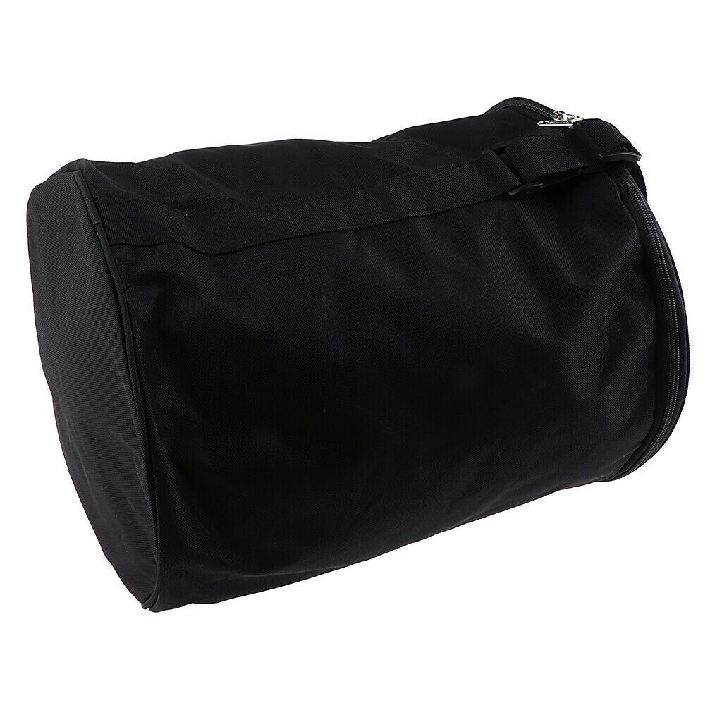 Round Bucket Bag Sports Basket Sports Tennis Balls Storage Handbag Black