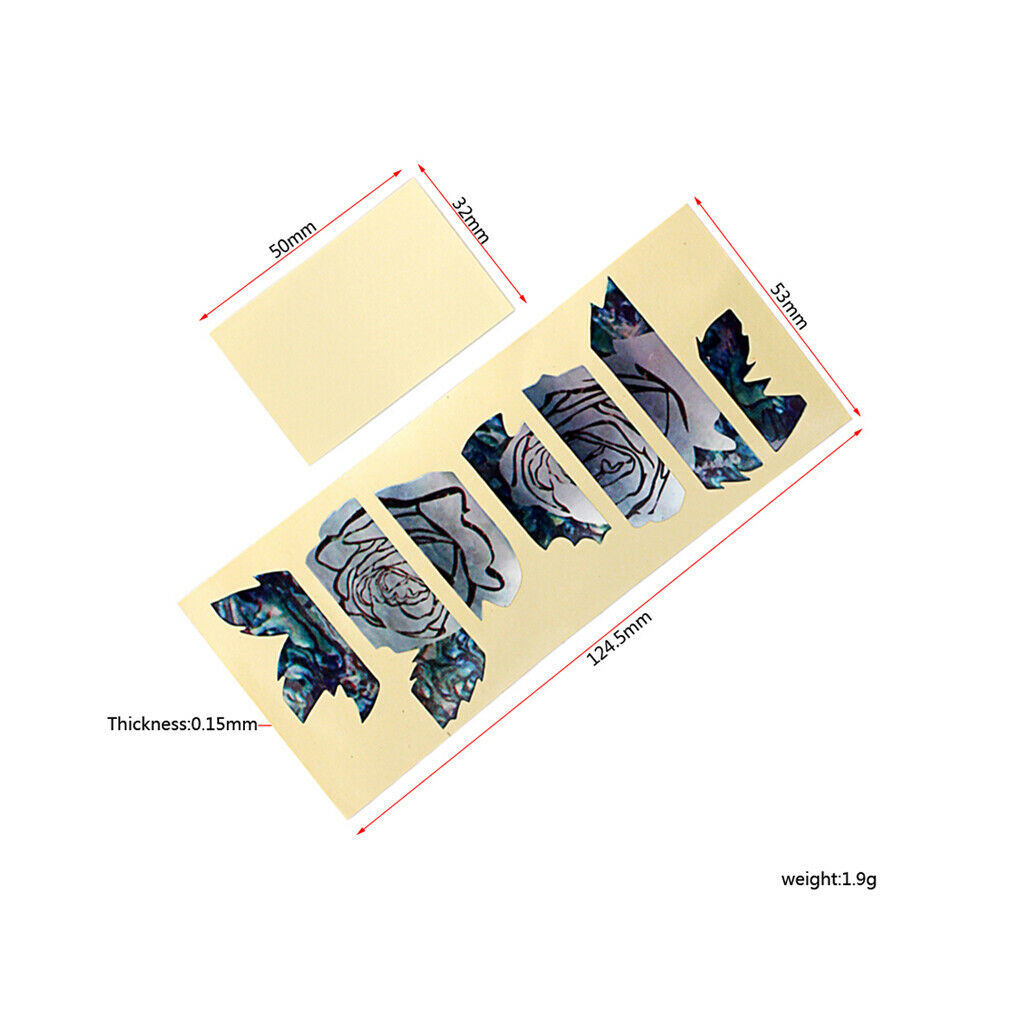 Fretboard Decals for Electric / Acoustic Guitar