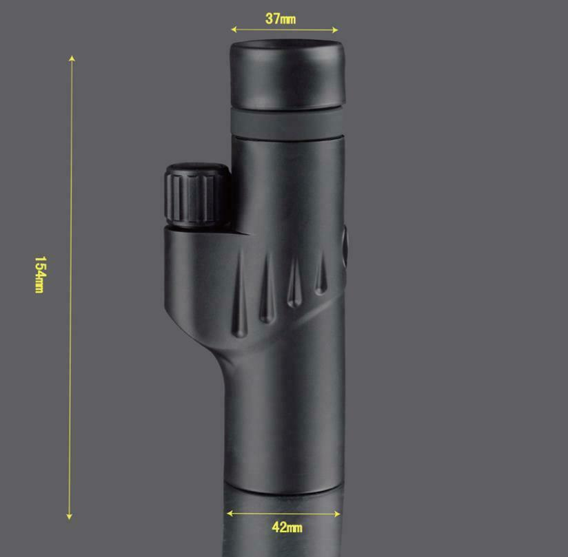 8x30 HD Shimmer Night Vision Monocular Telescope Outdoor Hiking Camping W/ Stand
