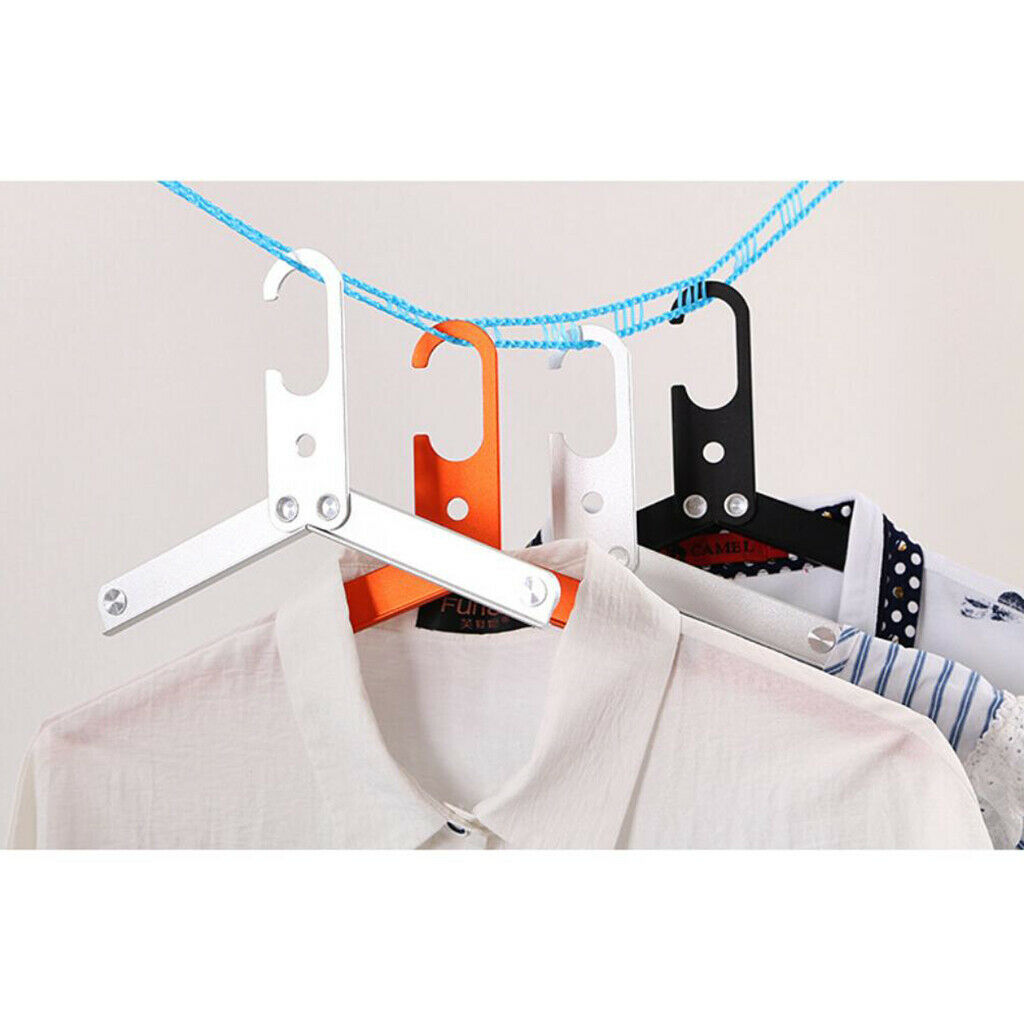 Foldable Hanger Sturdy Clothes Drying Rack Travel Accessories for Coat