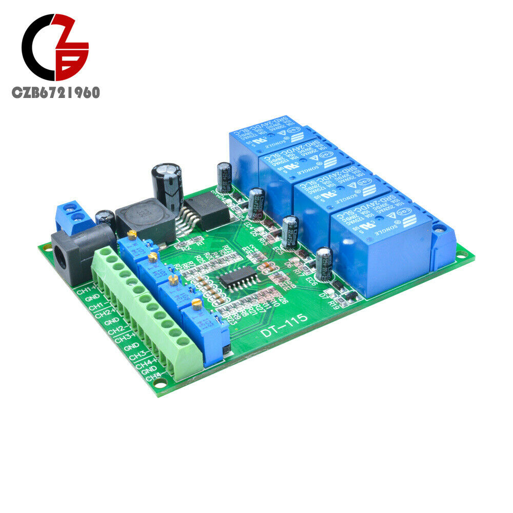 DC 24V 4 Channel Voltage Comparator Stable LM393 Comparator comparison Module