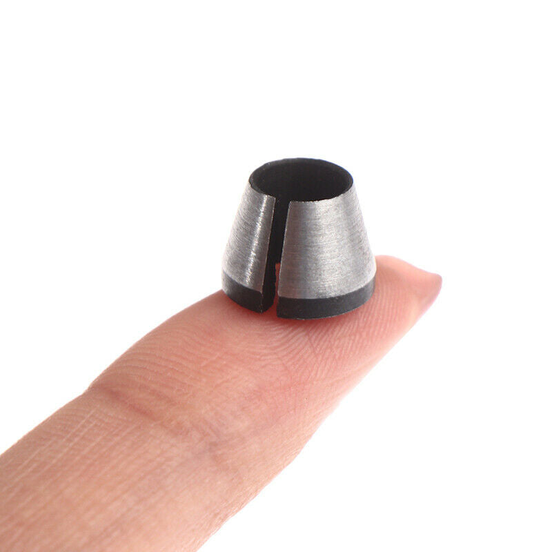3pc/lot 6mm/6.35mm/8mm High Precision Adapter Collet Shank Router To.l8
