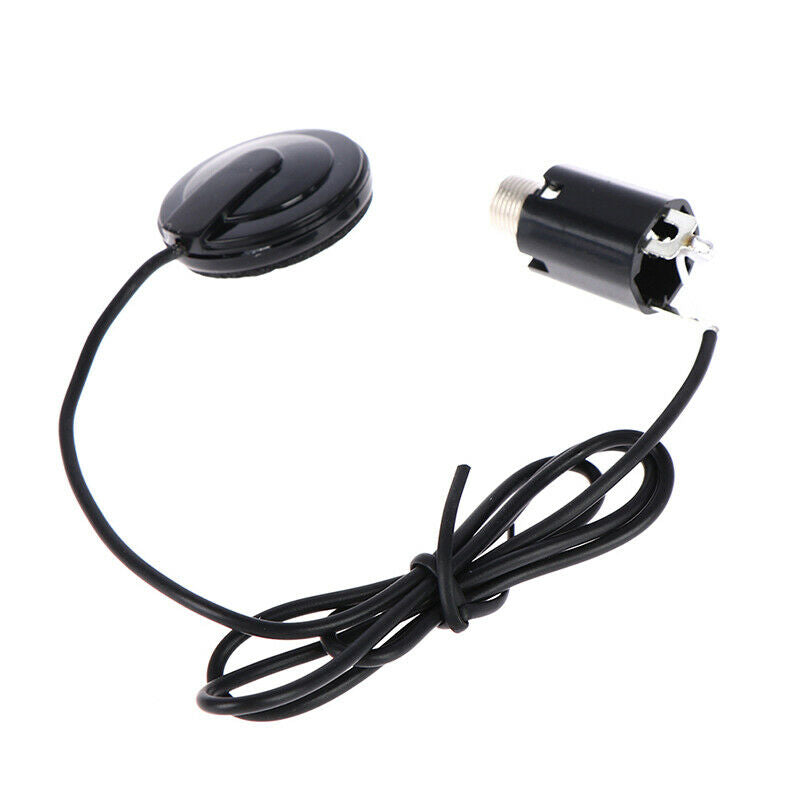 1Set Piezo Pickup Transducer With 6.35mm Jack For Acoustic Guitar Violin .l8