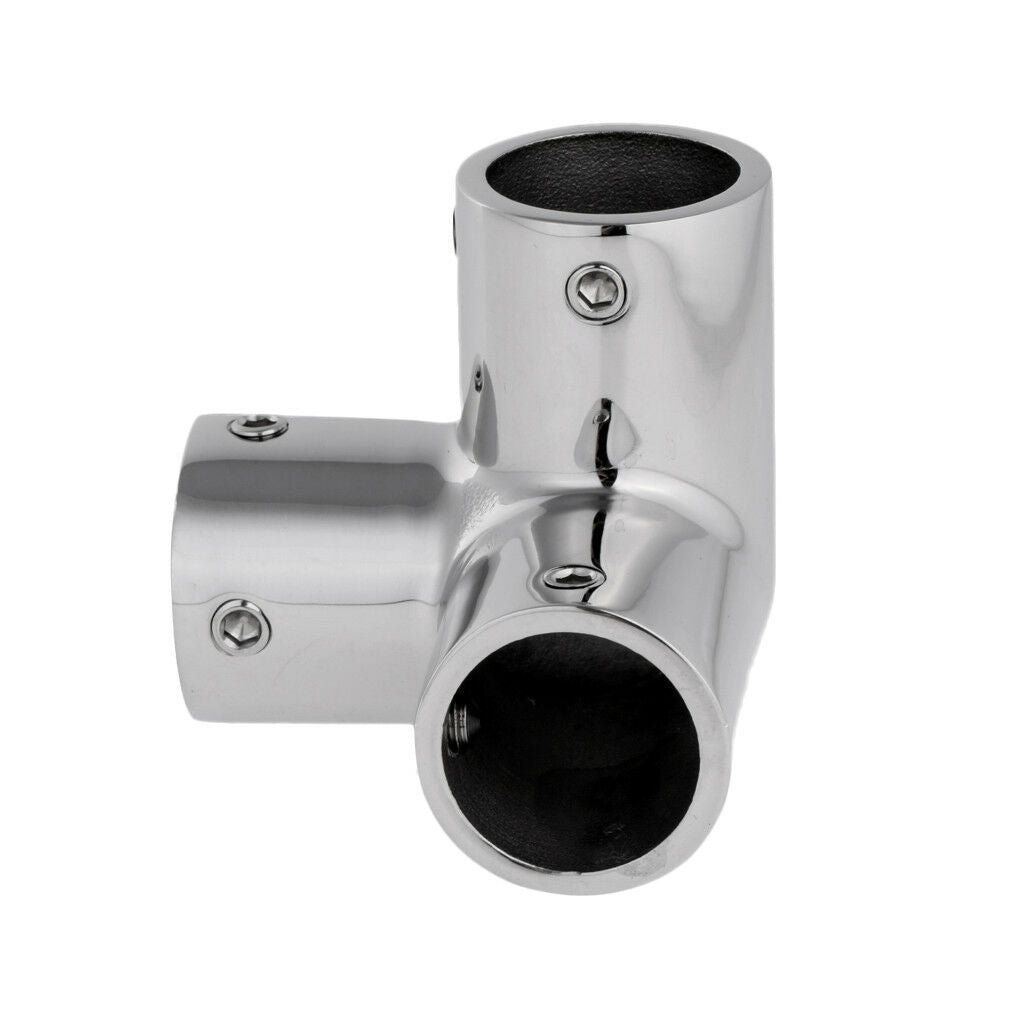 Mirror Polished 316 Stainless Steel Boat Hand Rail Fitting 1" Elbow Tube