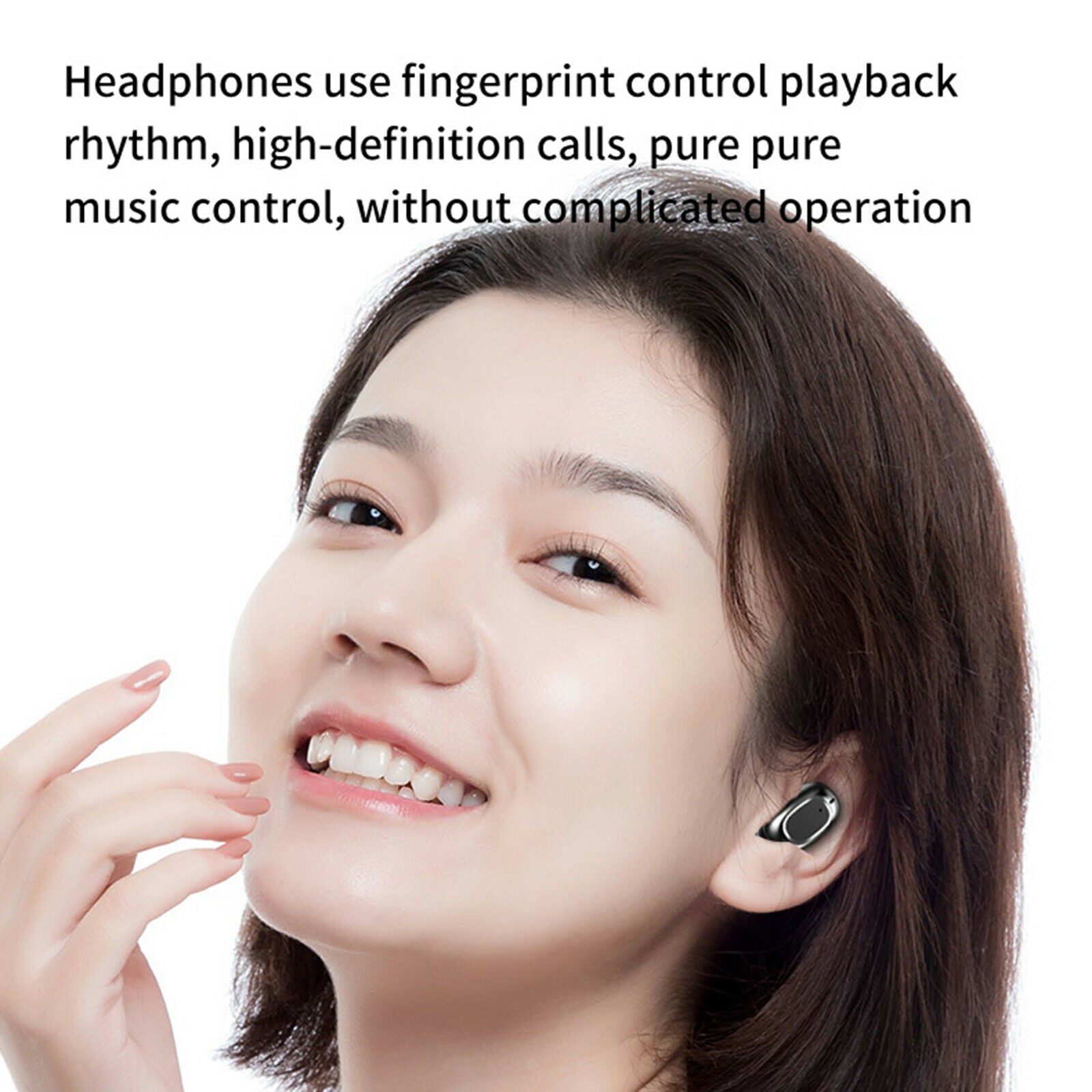 Sports Headsets Bluetooth TWS Wireless Earphones Intelligent Touch