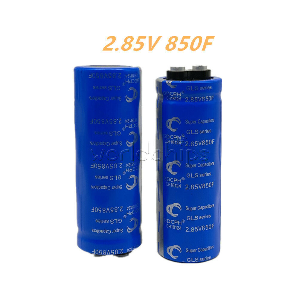 Ultracapacitor 2.85V 850F Capacitor Auto Rectifier Capacitor Super Farad Cap