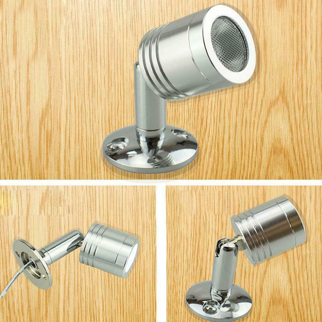 12VDC Mini Spotlight Jewelry Showcase Display Lighting Lamp Warm White 3000K