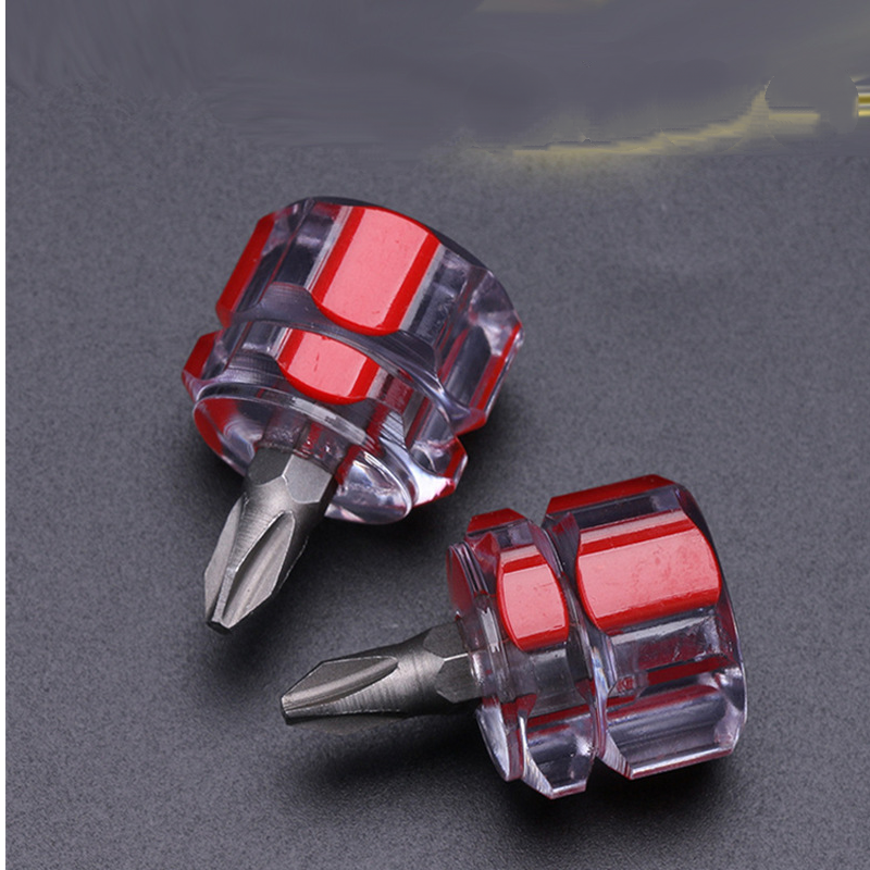 10Pcs Guard Plate Baffle Plate Transparent Handle Phillips Mini Screwdriver Tool