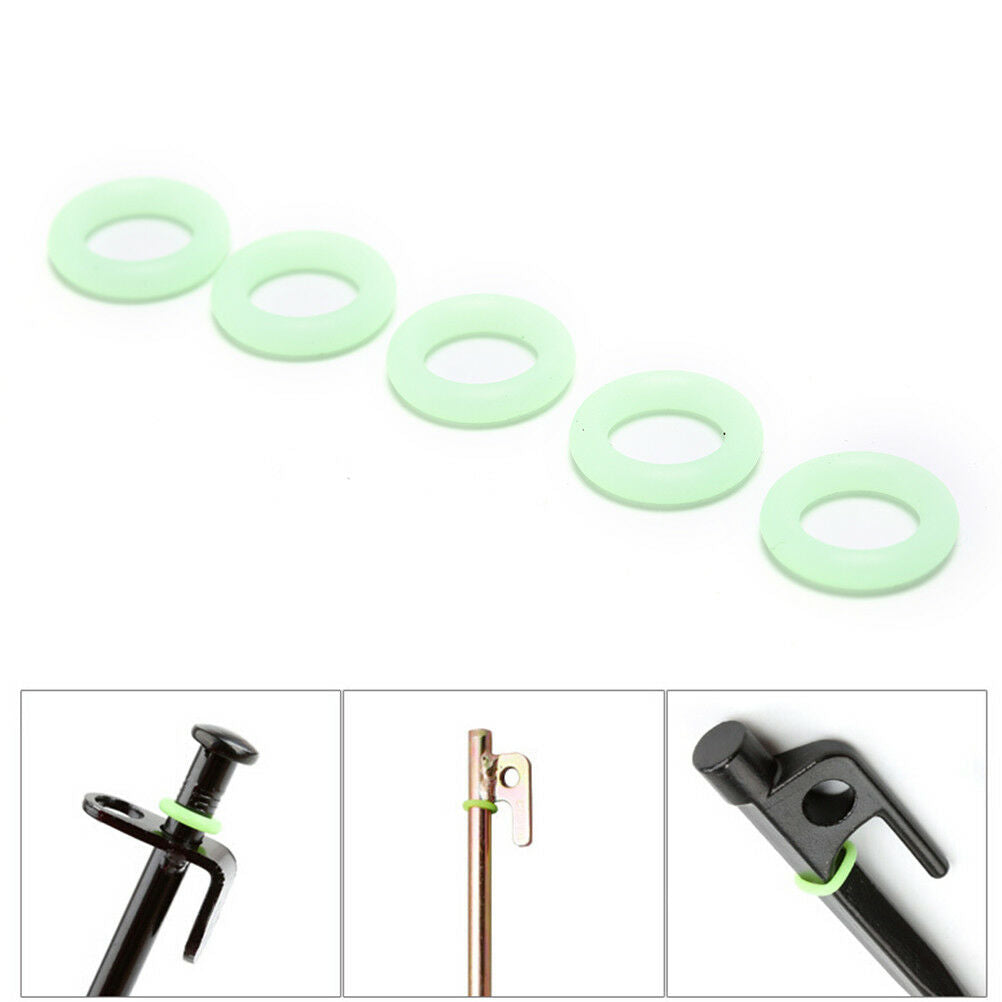 20X Fluorescence Tent Nail Ring Tent Accessories Camping Luminous GuardEl.l8