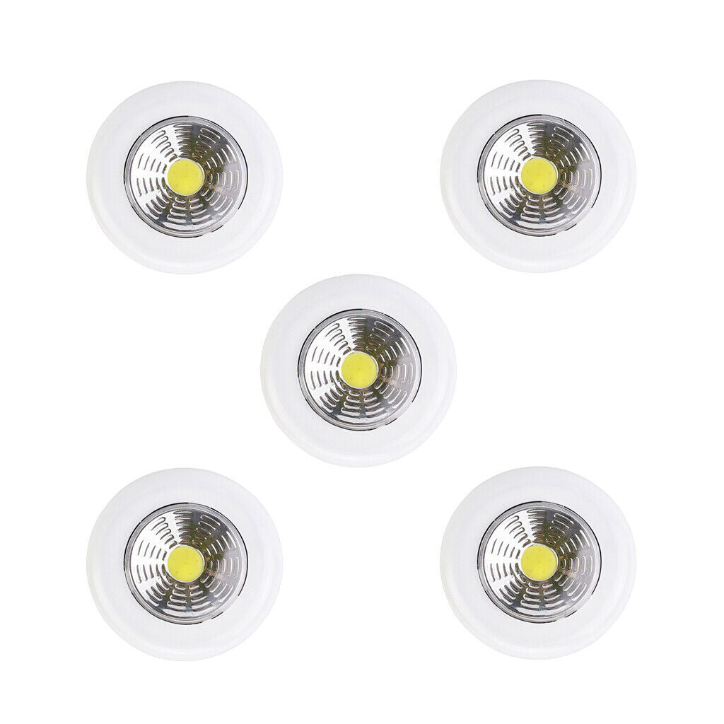5 Pieces Portable Night Lights Tap Lights for Home Closet Cabinet Camping