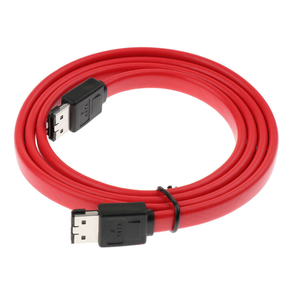 eSATA to eSATA External Shield Serial Cable Drive Coverter Female to Female