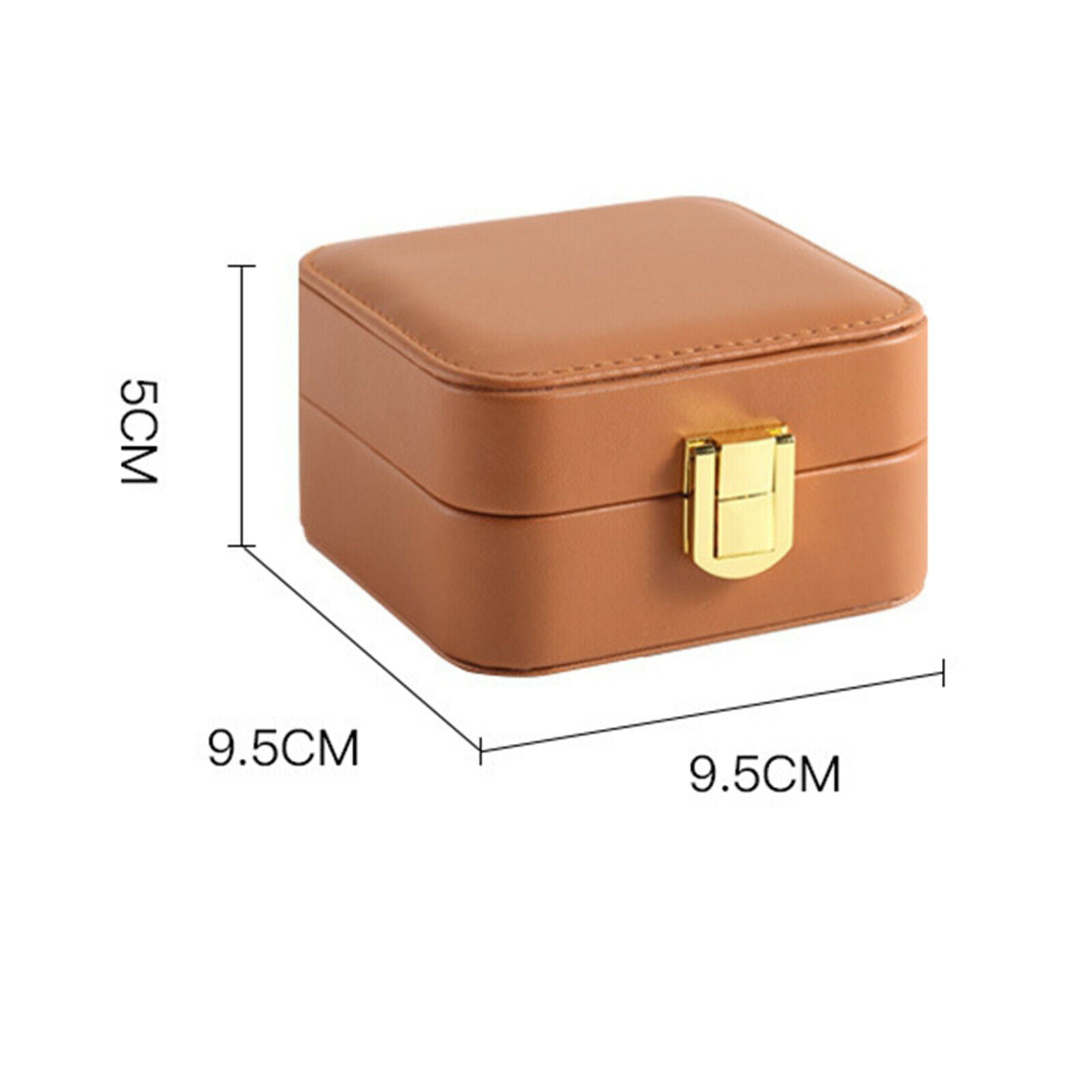 Small Jewelry Box for Women Travel Jewelry Organizer for Necklace Earring Rings