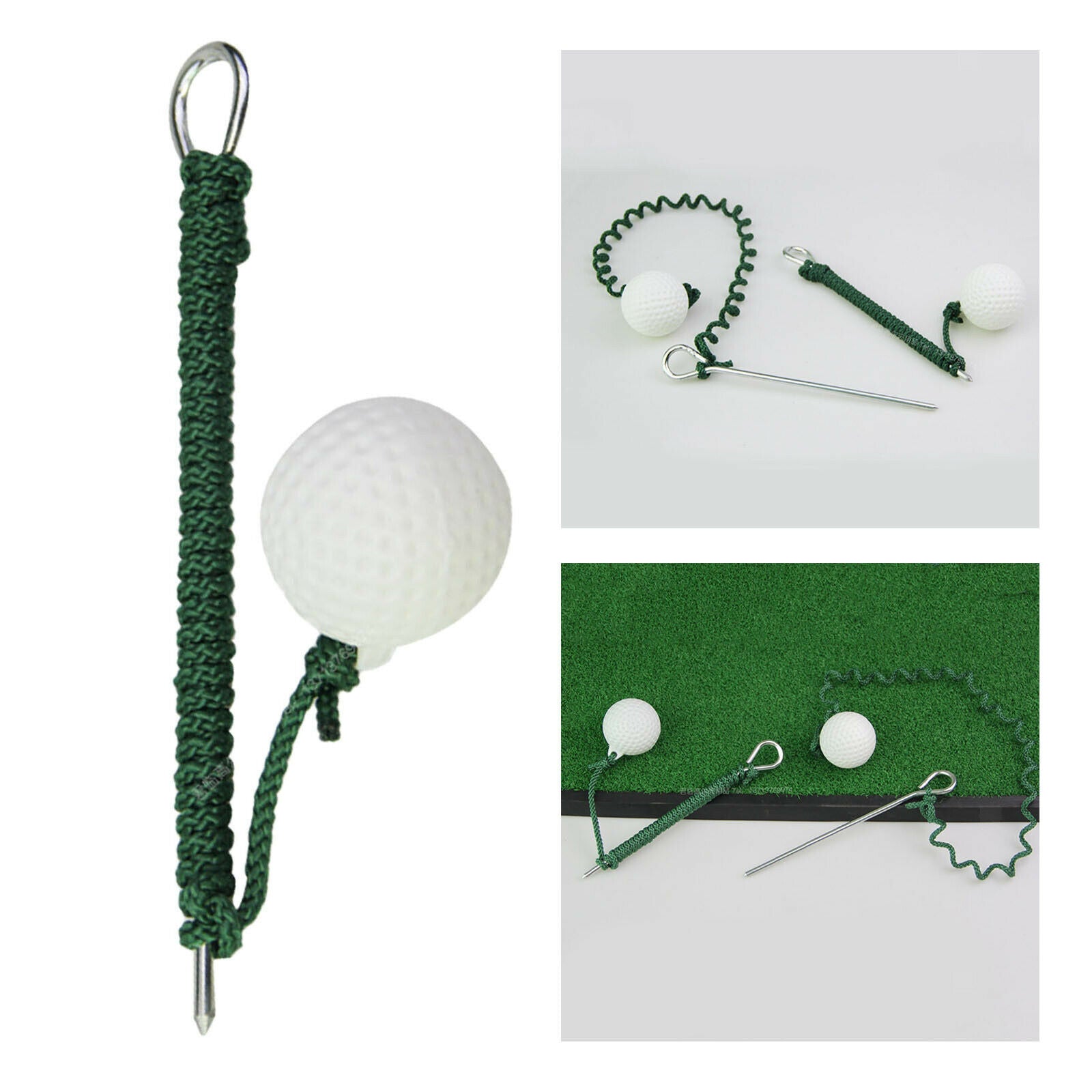 Golf Rope Ball Accessory Handy Backyard Golf Practice Wear Rope Ball