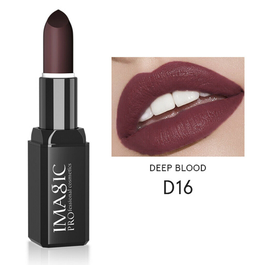 Moisturizing Lipstick Women Long Wearing Lip Color for Dating Wedding 16