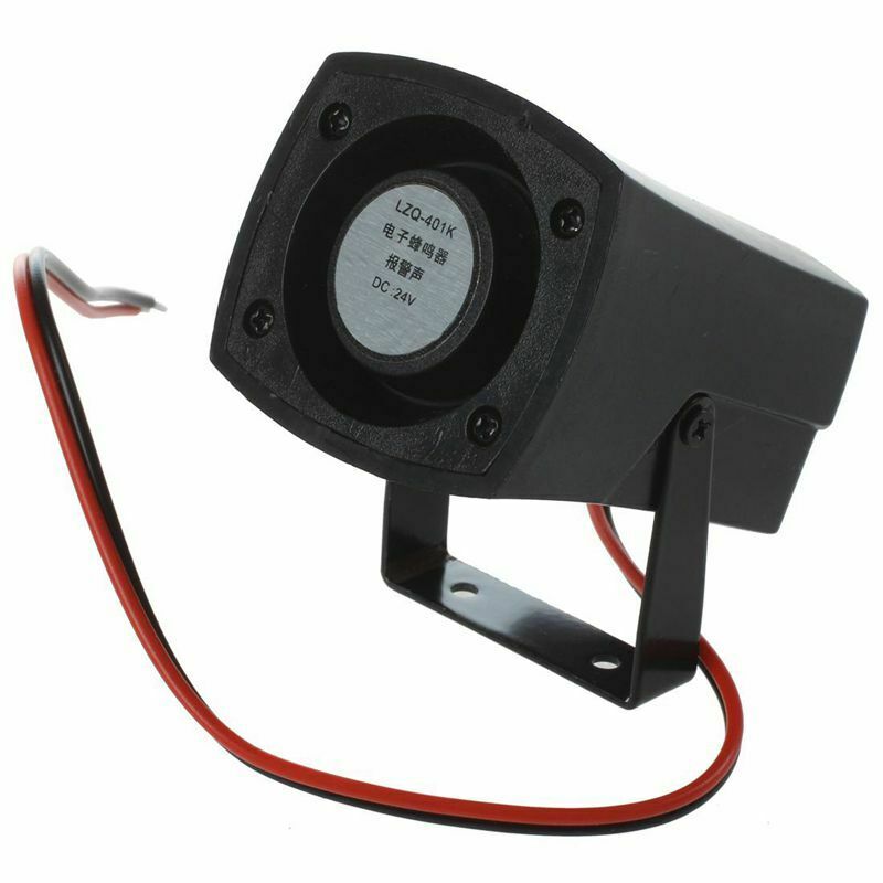 LZQ-401K DC(12V、24V) 80mA Industrial Electronic Alarm Buzzer Siren 120db J1A6A6