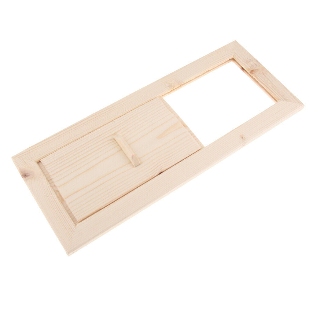 Spruce SAUNA AIR VENTILATION PANEL, 13X5.1INCH, SAUNA ACCESSORIES