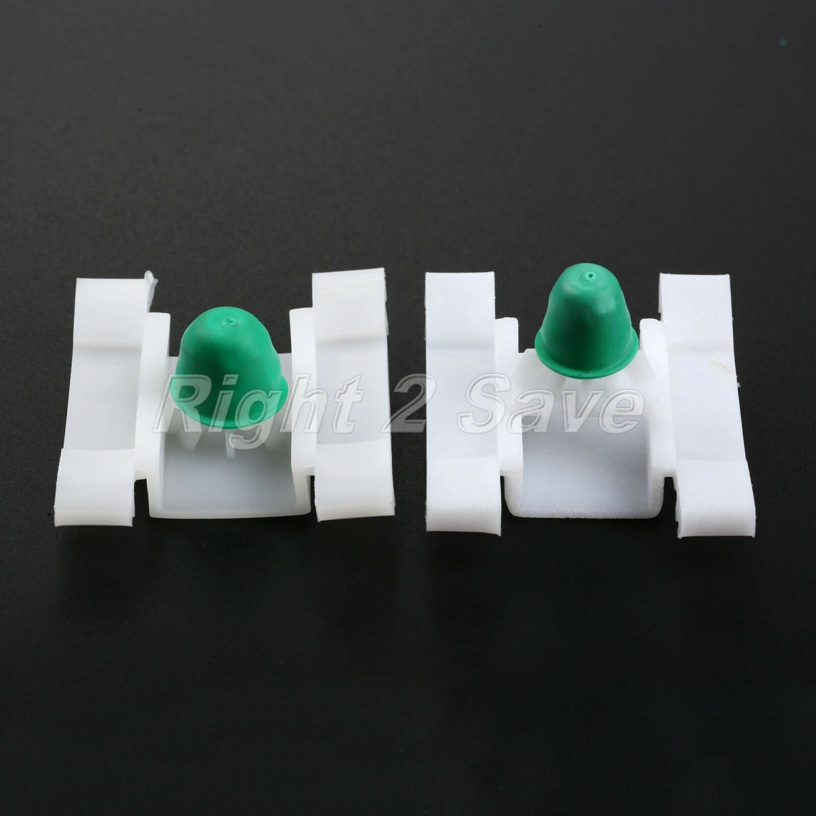 Car 2x Half Clips & 10x Clips Consisting of Long/Short Stem Fit for MK3 Golf