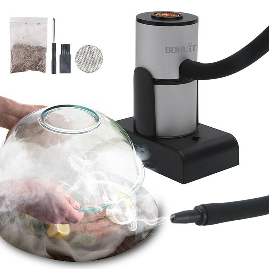 Portable Smoke Infuser Cocktail BBQ Smoker Easily Use Kitchen Cooking Tool