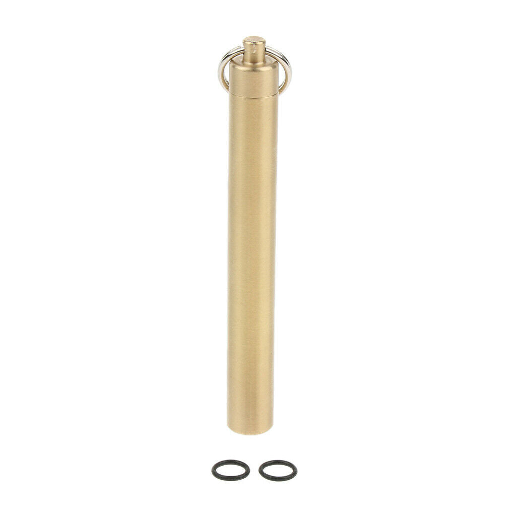 Portable Metal Toothpick Holder Ultralight Hanging Pocket Pill Box Container