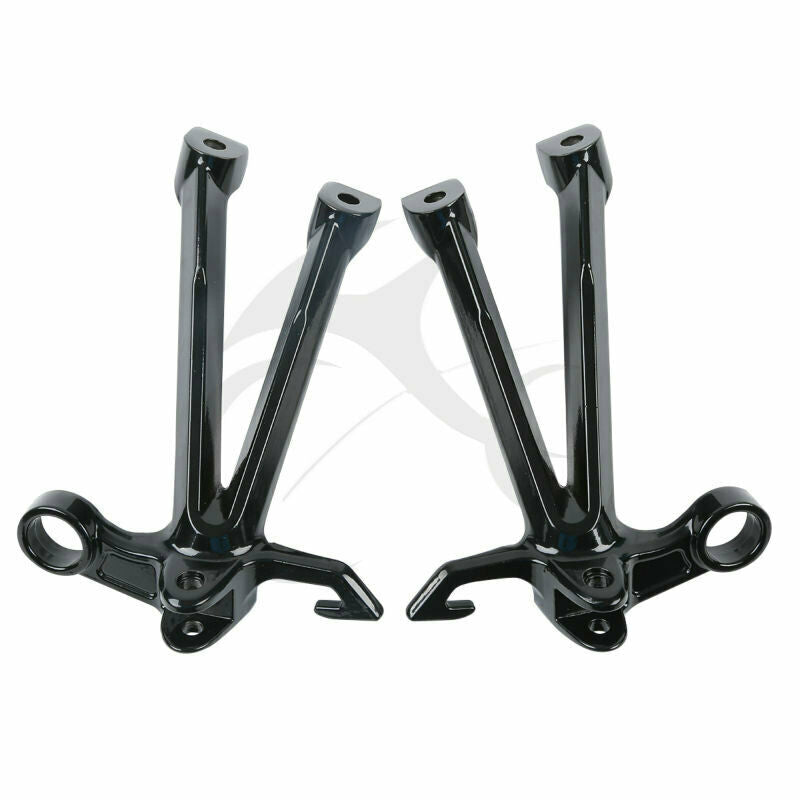 Rear Footrest Foot Pegs Bracket Set Fit For SUZUKI GSXR1000 2007-2008 Black