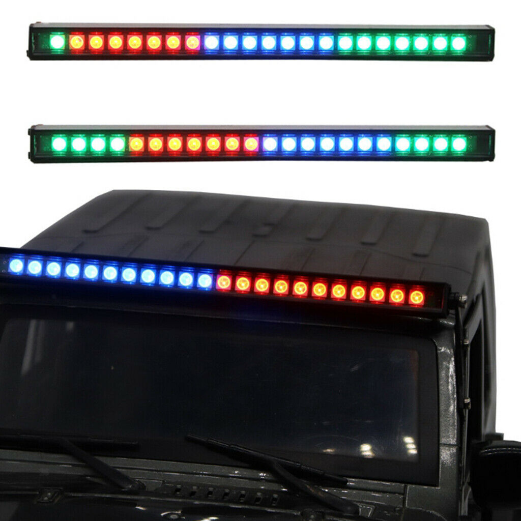 153MM 1/10 Scale RC Crawler Led Roof Light Bar for TRX4 SCX10 90046 90047