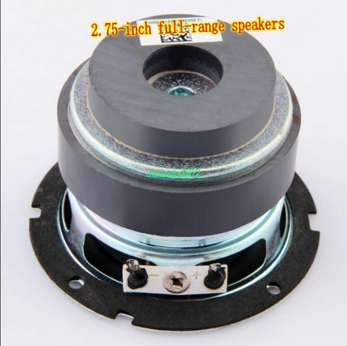 2pcs 2.75"inch full-range speakers loudspeaker 8Ω 15W~30W HiFi Audio parts