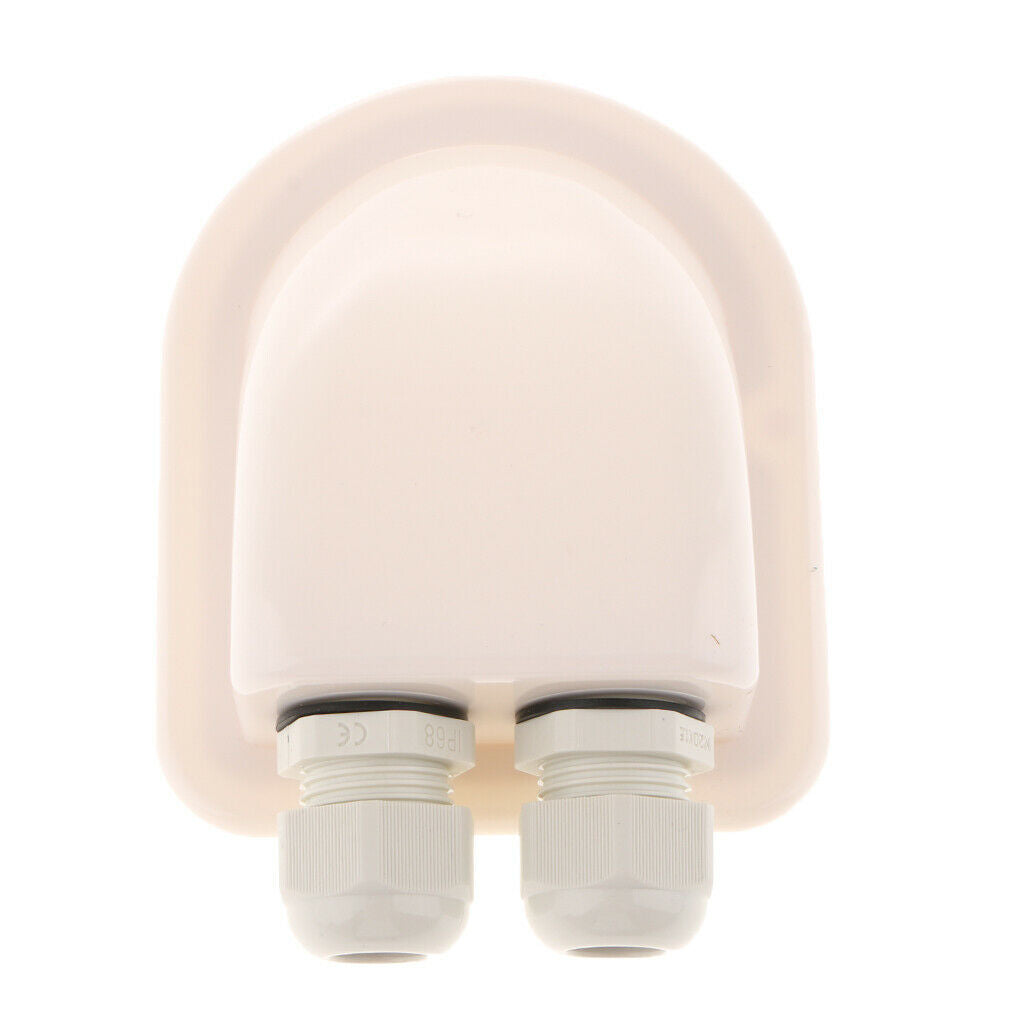 Roof Solar Panel Cable Entry Gland TWO HOLES Cable Gland Box ,For Caravan RV