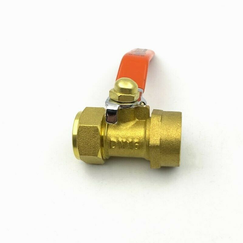 AluminumPlastic Pipe Ball Valve SingleHead Internal Tooth Ball Valve Brass Valve