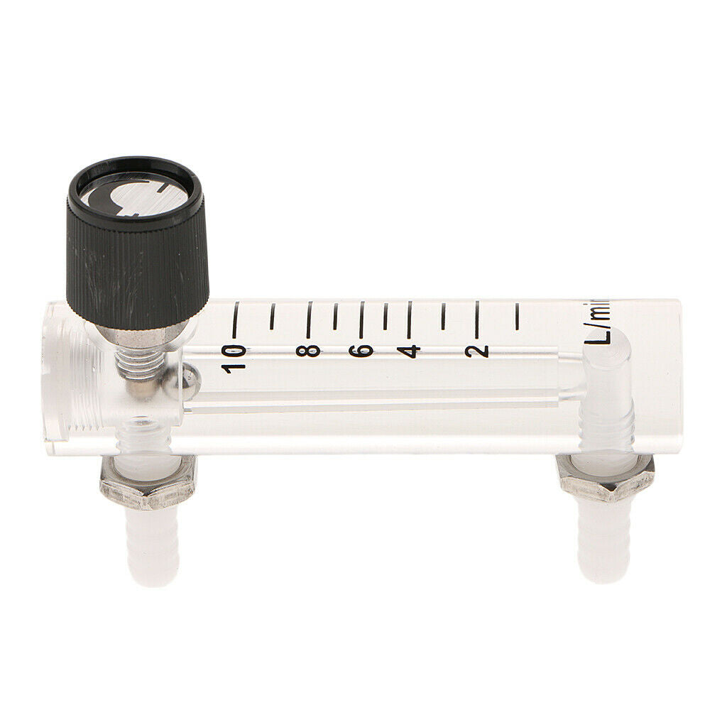 Oxygen Single-phase Flow Meter Supplies 0.5-5L w/ Valve Home Oxygen Bar