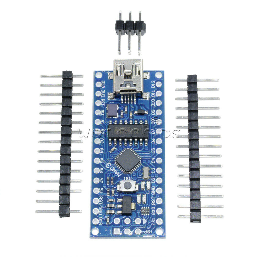 2PCS Nano CH340G V3.0 ATmega168 16M 5V USB Mini-controller For Arduino