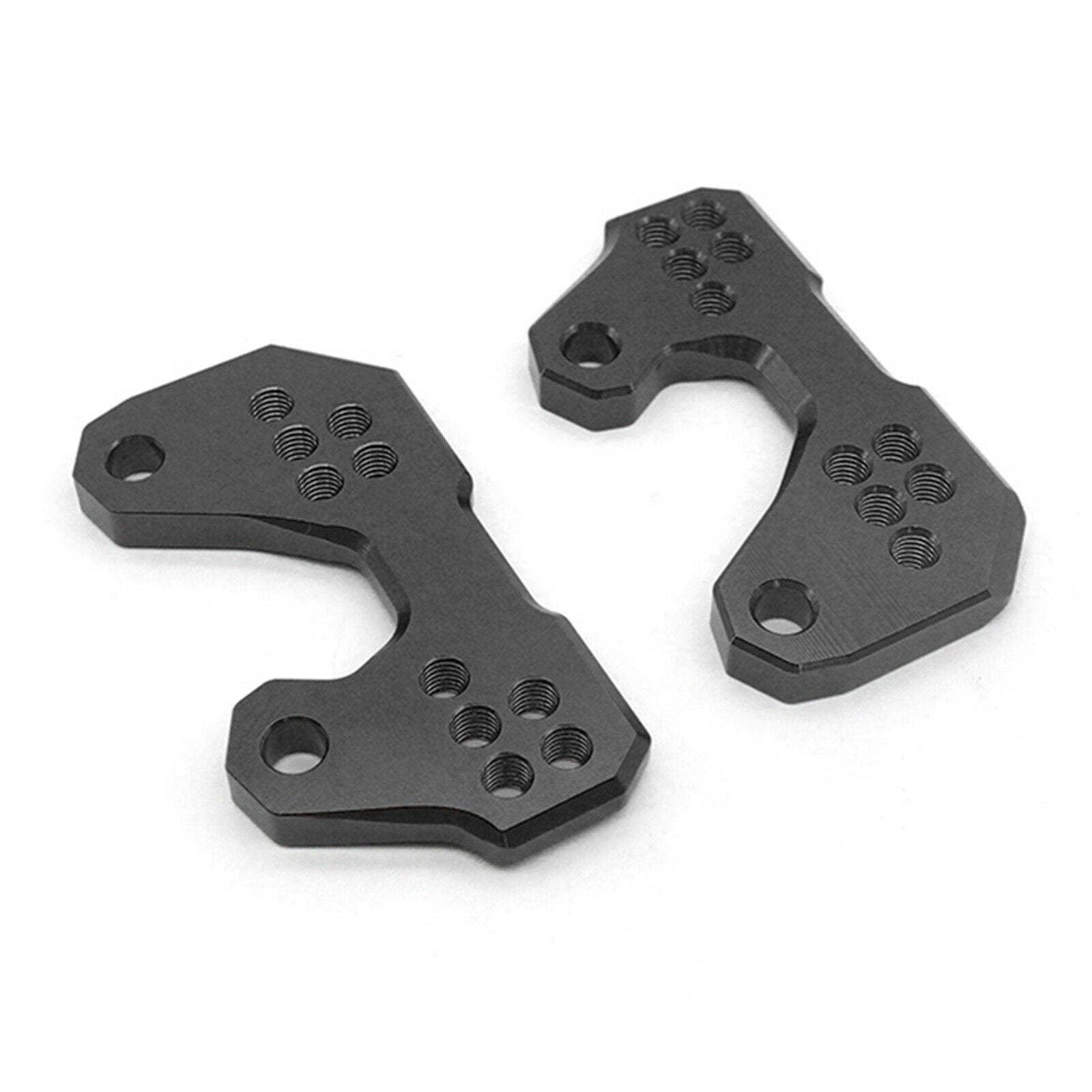 Rearsets Base Foot Raise Bracket Fits for Yamaha R3 R25 MT03 15-17 Black