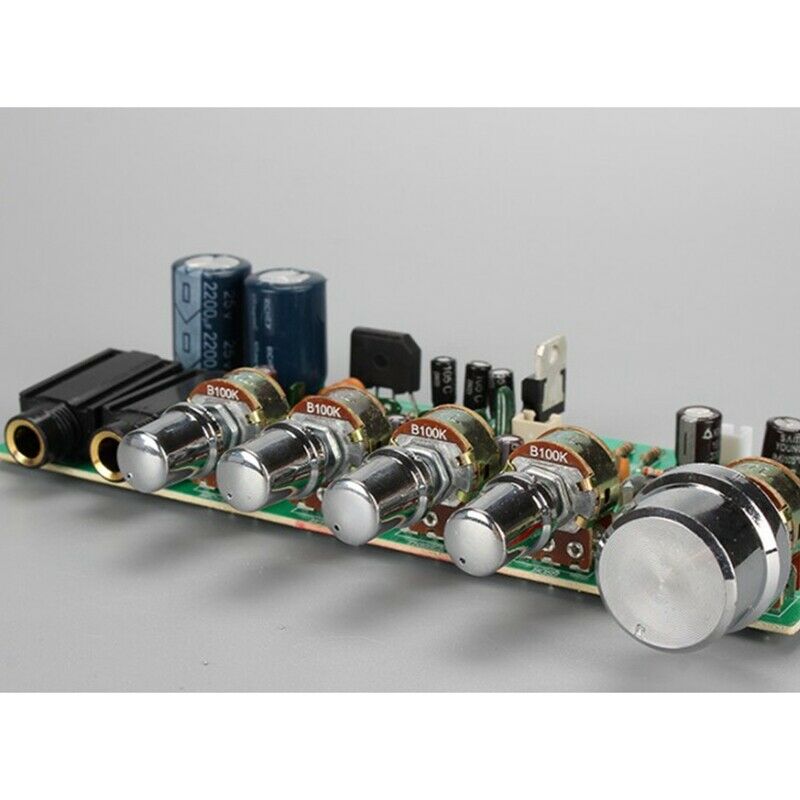 Digital Microphone Amplifier Tone Board PT2399 Karaoke Reverb Preamplifier BoaS6