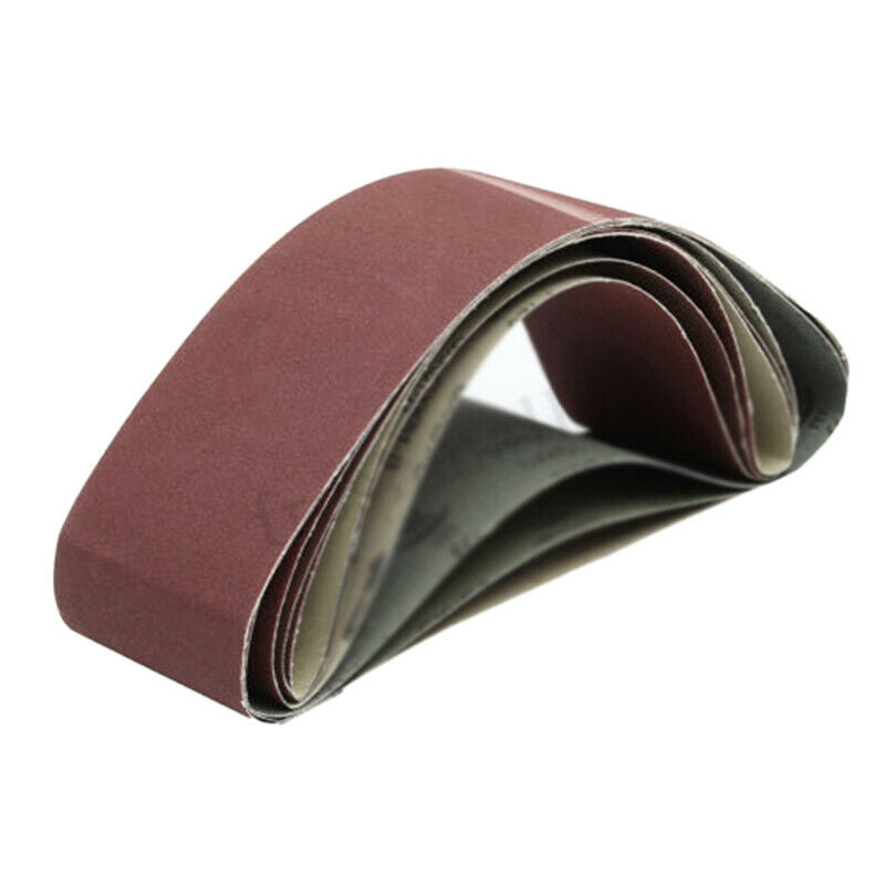 915x100Mm 6Pcs Sanding Belts 60/80/100/120/150/180 Grit Sander File Polishing J9