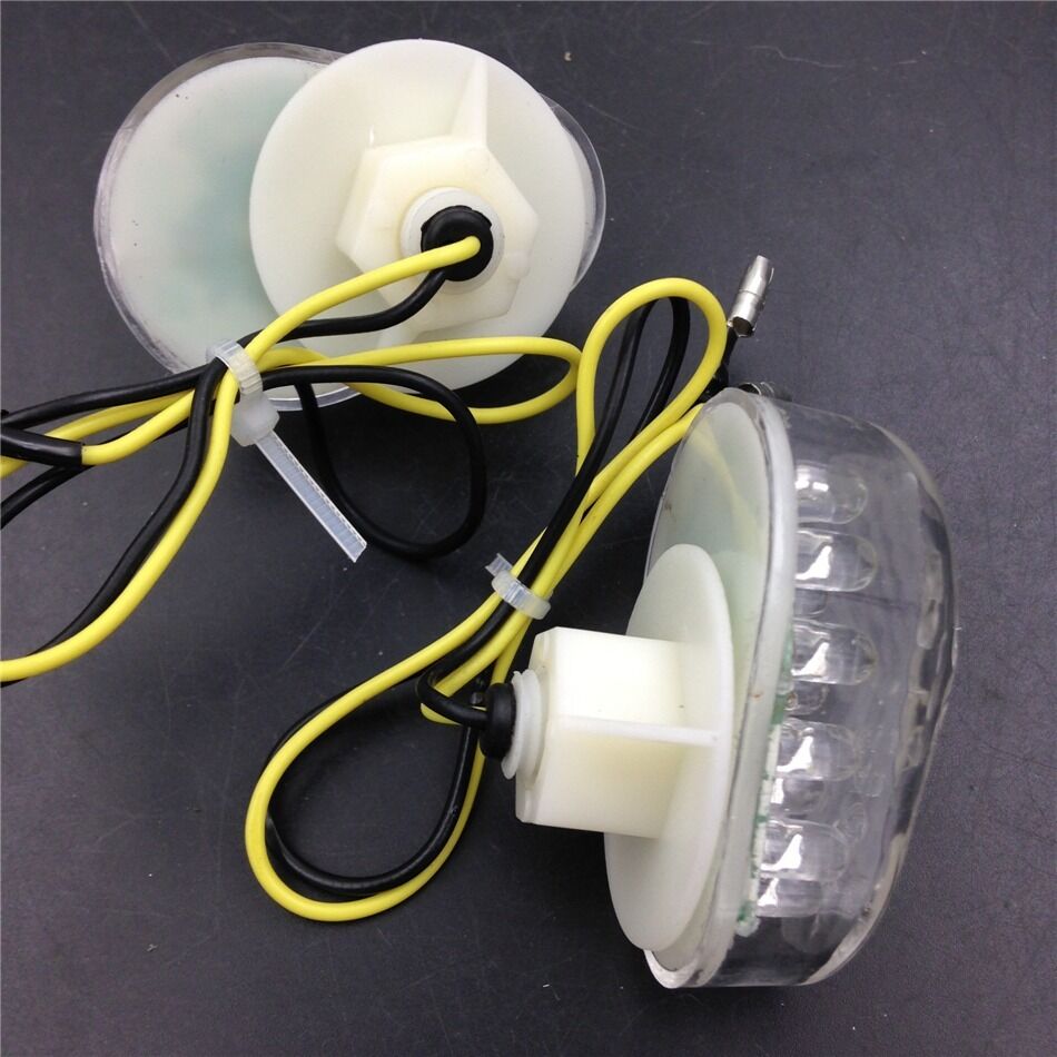 LED Turn Signals Lights for Kawasaki ZX6R ZX7R ZX9R ZX10R ZX12R ZZR600 Clear