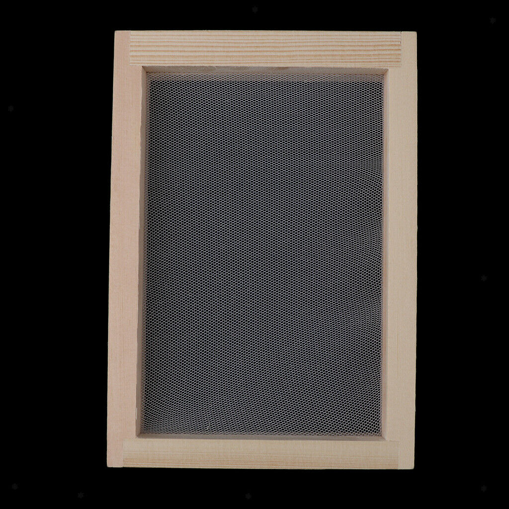 3 Pieces / Lot Traditional Wood Papermaking Paper Shape Frame