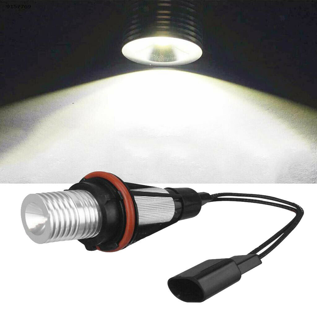 Lots 2 5Wx2 Car Angel Eye LED Headlight For BMW E39 E59 E53 E60 E31 E63 E64