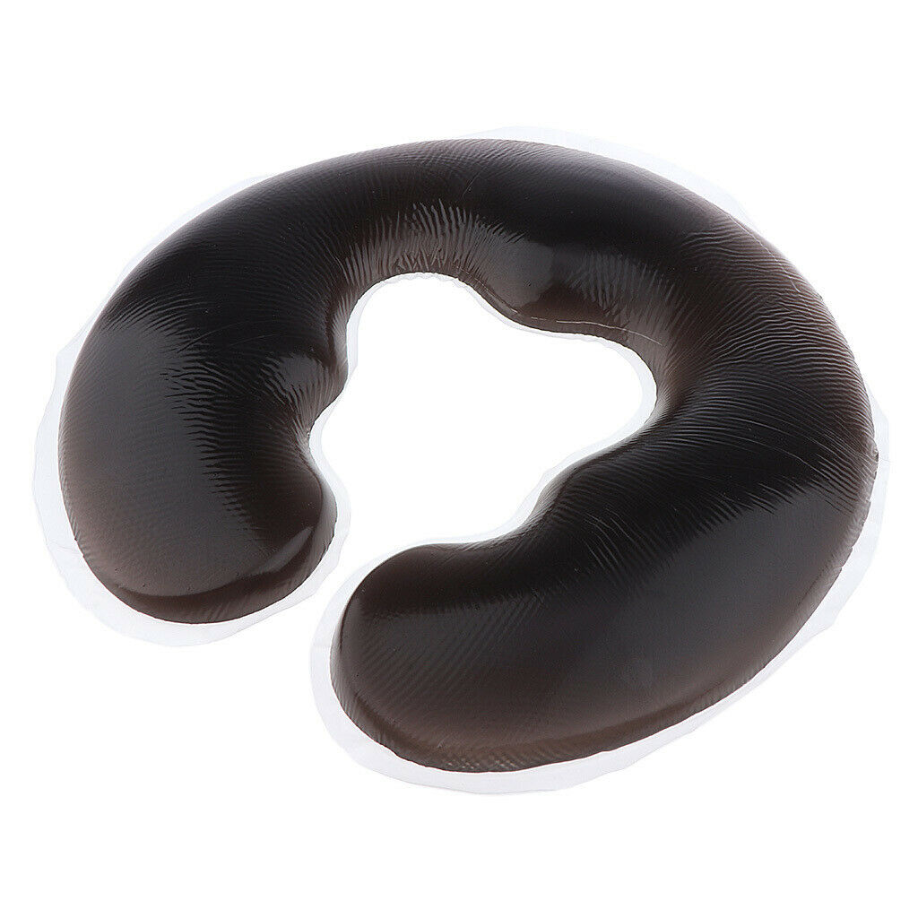 2x Salon U Neck Head Silicone Pillow Body Face Relax Massage Travel Cushion
