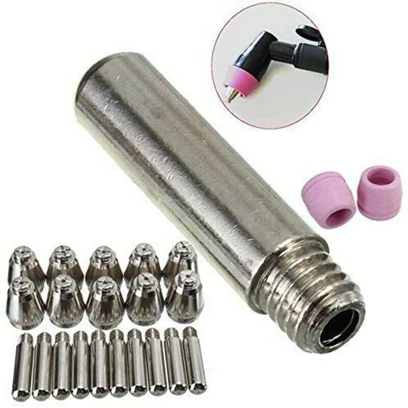 26Pcs SG-55 Plasma Cutter 60A AG-60 Plasma Torch Tip Electrode Consumable CuttK1