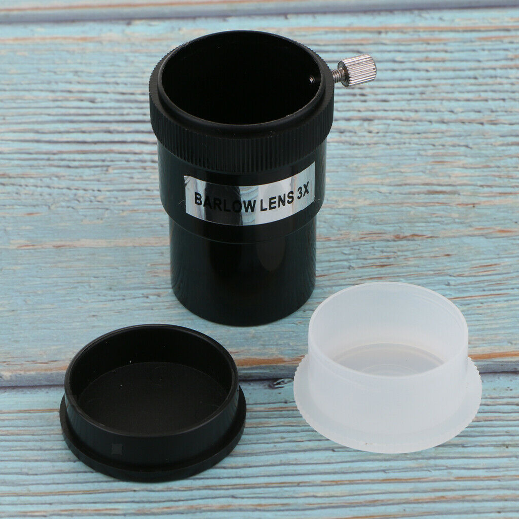 Telescope Eyepiece Barlow Lens 3X Magnification 1.25" Universal M42 Thread