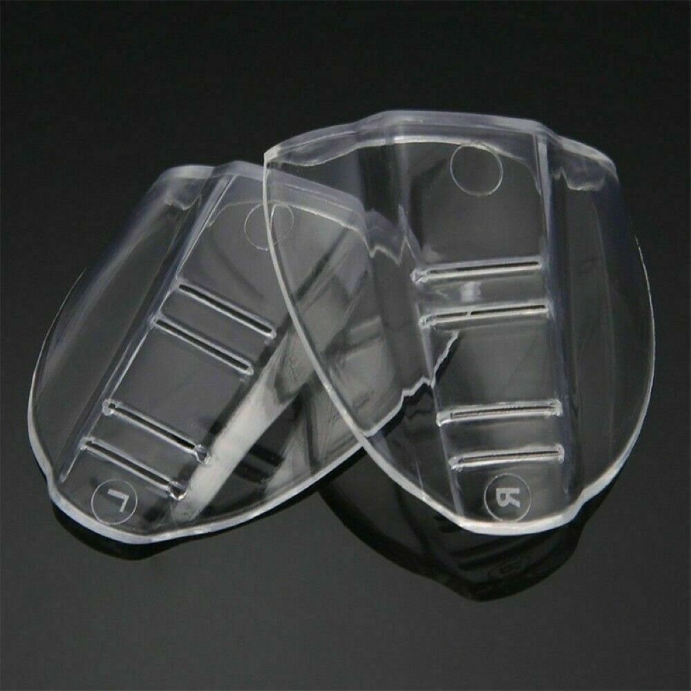 2pcs Eye Glasses Side Shield Set Flexible Slip On Eyeglasses Protector HQ LIN
