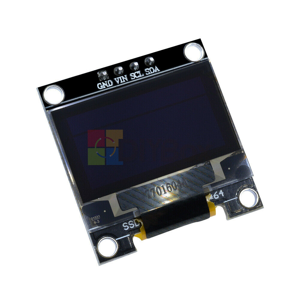 0.96" Blue I2C IIC 128X64 OLED Serial LCD LED Display Module For Arduino