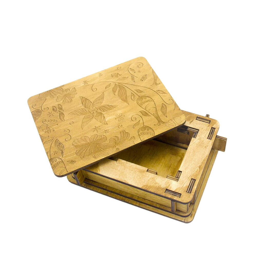 Puzzle Box Educational Game Box Wooden Magic Toys Boxes Brain Teaser Gifts