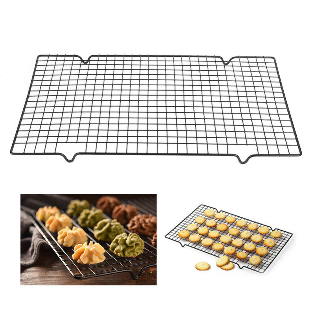 Cooling Rack Baking Cookie Kitchen Sheet Oven Candy Pan Bacon Checkered Tool
