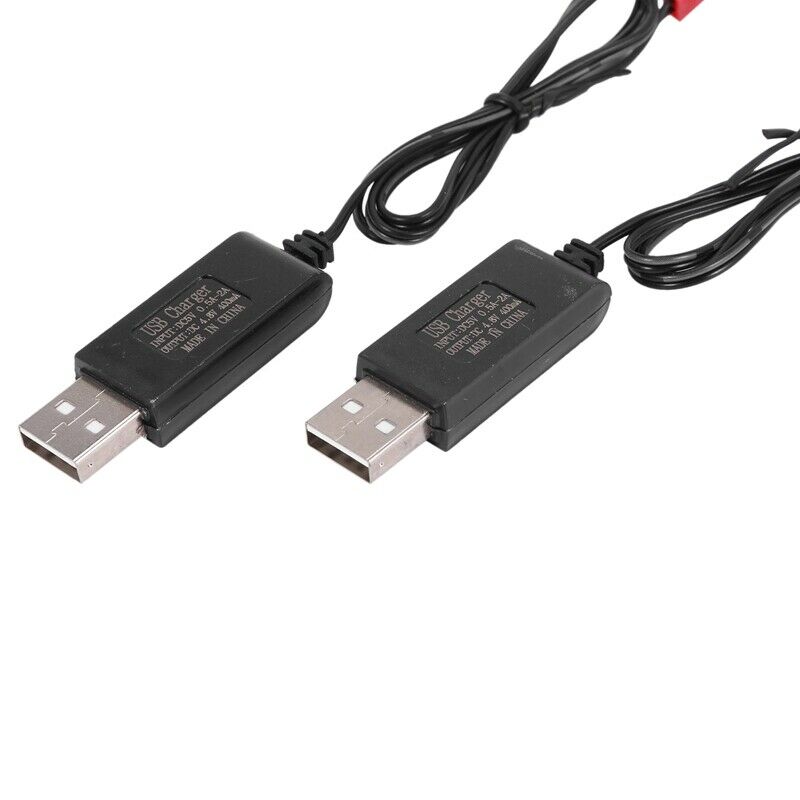 Sm-2P Positive Usb Charging Cable For Rc Car 4.8V 250Ma Ni-Mh Ni-Cd Battery W1A1